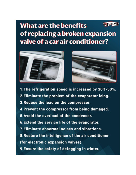 Válvula de Expansión A/C Ntoauto 9720C para Buick, Chevrolet, Pontiac, Saturn