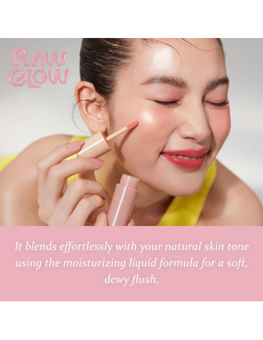 Hince Dewy Liquid Cheek 6g Rubor Líquido Vegano COOL FLUTTER