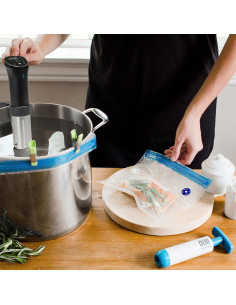 Bolsas Sous Vide OUII - Kit de 20 Piezas Reutilizables 2