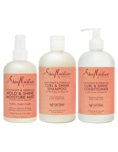 Champú y Acondicionador SheaMoisture Coco Hibisco 3 en 1
