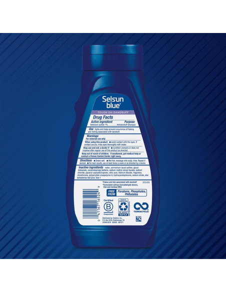 Selsun Blue Champú y Acondicionador Anticaspa 2-en-1 325 ml