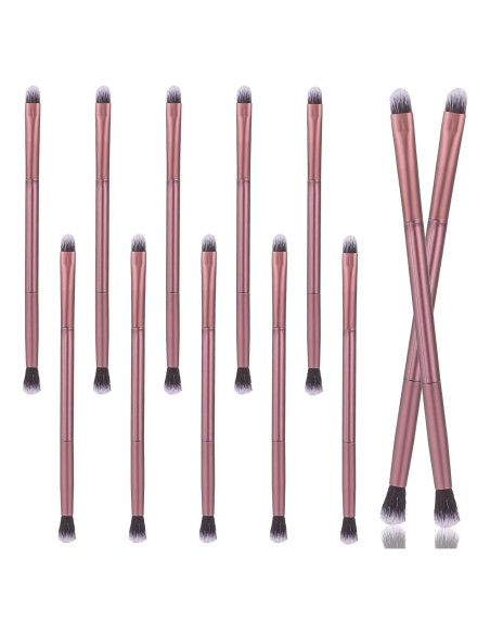 Juego de 12 Pinceles Correctores de Sombra de Ojos Bremorou