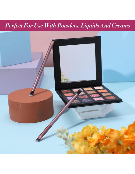 Juego de 12 Pinceles Correctores de Sombra de Ojos Bremorou