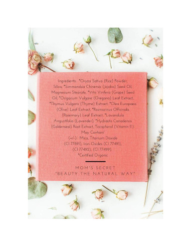 Iluminador Orgánico Secreto de Mamá 100% Natural 11.89g