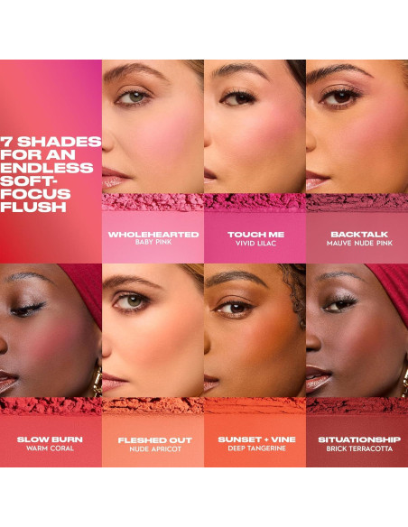 Rubor Urban Decay Suede Backtalk 6g - Mate, Impermeable, Vegano