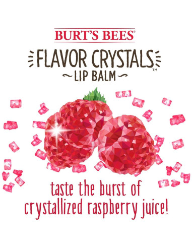 Bálsamo Labial Burt's Bees Frambuesa Roja 100% Natural 4.5g