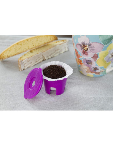 Cápsula Reutilizable Perfect Pod + 100 Filtros Papel - Compatible Keurig