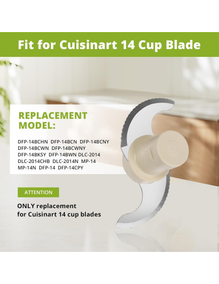 Cuchilla de Reemplazo Cuisinart DLC-001TXB-CSR 14 Tazas