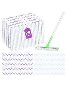 Paquete de 24 Almohadillas de Microfibra Nicemiya 26.9x21.6cm