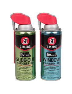 Lubricante de Silicona 3-IN-ONE RVcare 311 g y Seco 283 g