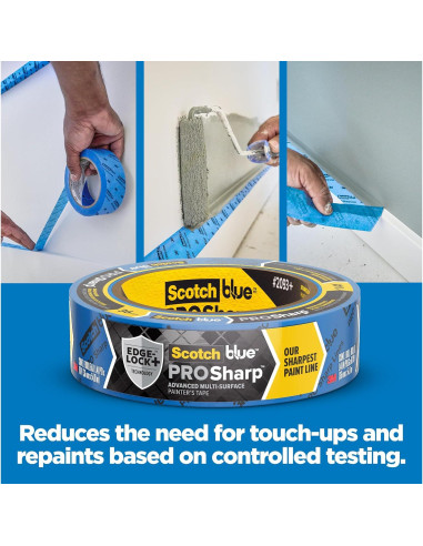 Cinta de Pintor ScotchBlue 24mm x 54.86m Multi-Superficie