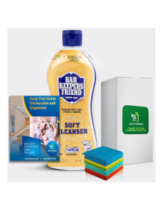 Limpiador Suave Amigo 770ml Sin Jabón + Paños Microfibra 30.48cm