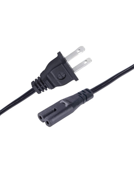Cable de Alimentación de 2 Clavijas Saireed 2.44m para Sonos Cable de Alimentación de 2 Clavijas Saireed 2.44m para Sonos