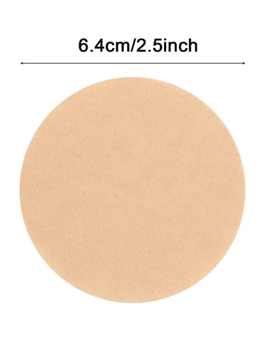 Filtros de Café de Papel Sin Blanquear AIEX 350 pcs 6.4cm