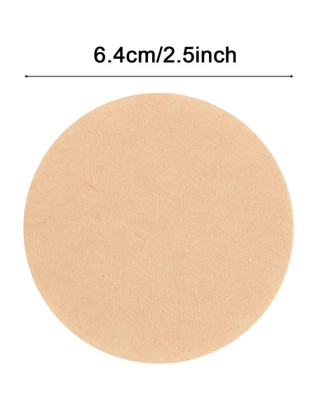 Filtros de Café de Papel Sin Blanquear AIEX 350 pcs 6.4cm