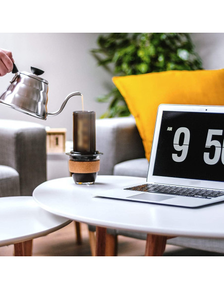 Filtros de Café de Papel Sin Blanquear AIEX 350 pcs 6.4cm