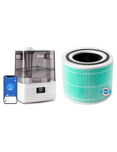 Humidificador LEVOIT 6L para Dormitorio Automático Gris