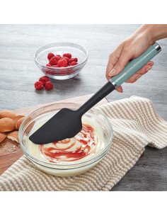 Espátula Raspadora KitchenAid KE031OHAQA Silicona Aqua 2