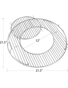 Repuesto Rejilla Leship para Parrillas Weber 22" Carbón 2