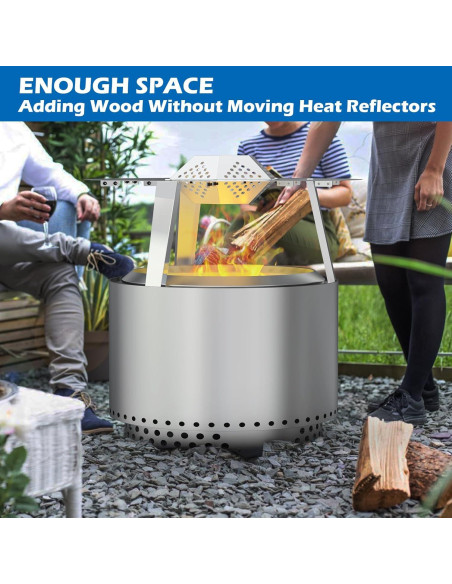 Deflector de Calor Outspark para Solo Stove Bonfire 19.5"