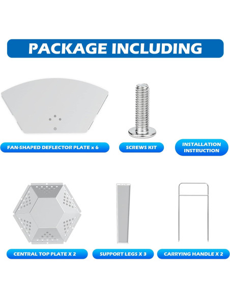 Deflector de Calor Outspark para Solo Stove Bonfire 19.5"