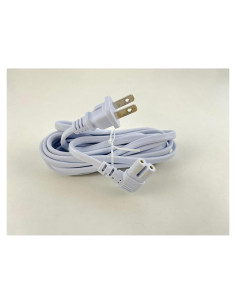 Cable de Poder AC Extra Largo OMNIHIL Blanco 3.05m UL