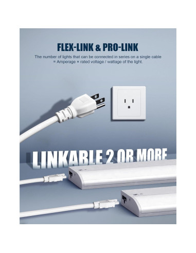 Luz LED 30 cm TheDeco Marrón para Gabinete 3CCT CRI94