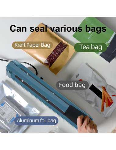 Máquina de Sellado por Impulso 8" YOYALANP Metal 150W