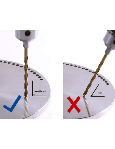 Juego de Brocas Hexagonales NORTOOLS 13 PCS HSS Titanio 1.5-6.4mm