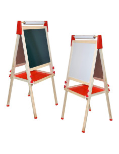 Caballete de Arte Doble Lado Deluxe Ajustable para Niños