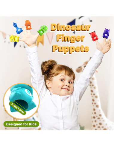 Juguetes de Aprendizaje Dinosaurios TOPRCBOXS 20 Piezas Montessori