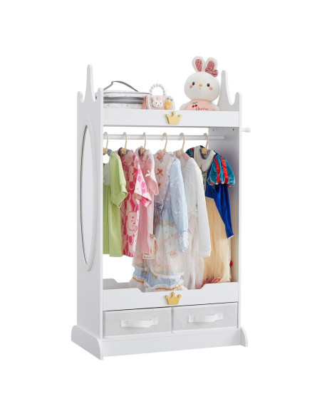 Armario de Almacenamiento para Disfraces de Niños GTOLV Blanco
