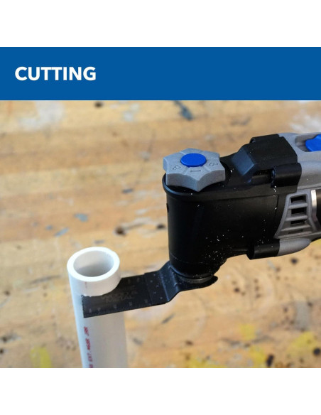 Dremel Multi-Max MM35-02 Herramienta Oscilante 3.5A Kit 8 Piezas