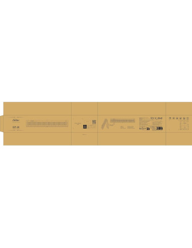 Piano Digital Plegable Eastar EP-10 88 Teclas Bluetooth Portátil