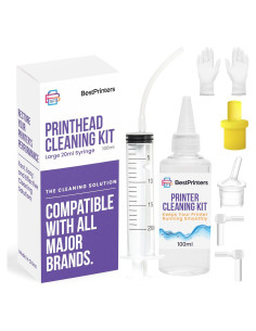 Kit de Limpieza de Impresoras Epson HP Brother 20ml