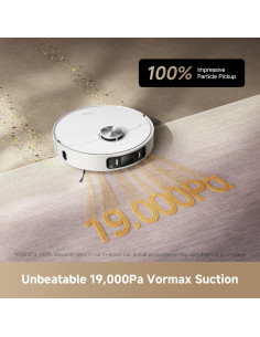 Aspiradora Robot DREAME L40s Ultra AE Blanco con Paños de Mopa 2
