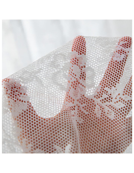 Cortinas de Encaje Floral Lotusolution 2 Paneles 55x84 cm Cortinas de Encaje Floral Lotusolution 2 Paneles 55x84 cm