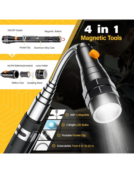 Juego de Herramientas Magnéticas Dream Master 5 Piezas