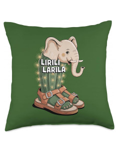 Cojín de Elefante Cactus Lirili Larila 45x45 cm