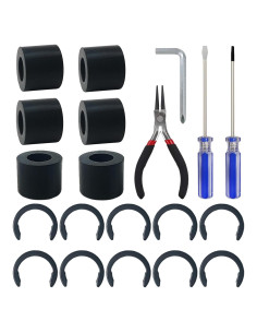 Kit de Reemplazo de Rodillos de Goma FEOXSHAL para Cricut Maker