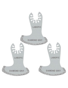 Cuchillas Oscilantes de Diamante LABOFiC 3 Pcs para Lechada