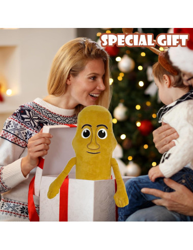 Peluche Brainrot Italiano 30 cm Marrón - Suave y Divertido