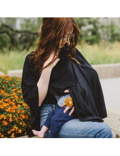 Cubierta de Lactancia Culclendy - Poncho Suave y Transpirable 2