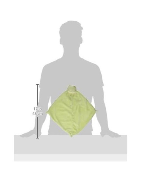 Manta de Viaje Angel Dear Rana Verde 33x33 cm