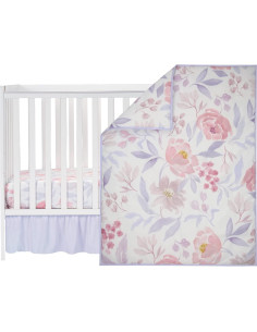 Conjunto de Ropa de Cuna 3 Piezas Bedtime Originals Floral 2