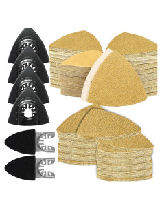 Kit de Almohadillas de Lijado Gulrear 206PCS para Herramientas Oscilantes