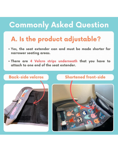 Cama de avión para niños Little Traveler - Gris, 1-4 años