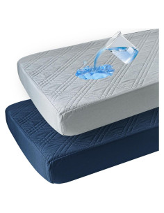 Protector de Colchón Impermeable David's Kids 2 Pack 132x71 cm