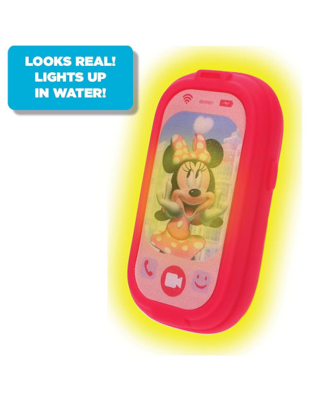 Squirter de Baño Minnie Mouse Iluminado - Paquete de 6