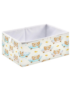 Cajas de Almacenamiento Plegables Kigai 40x27x17.7 cm Decorativas